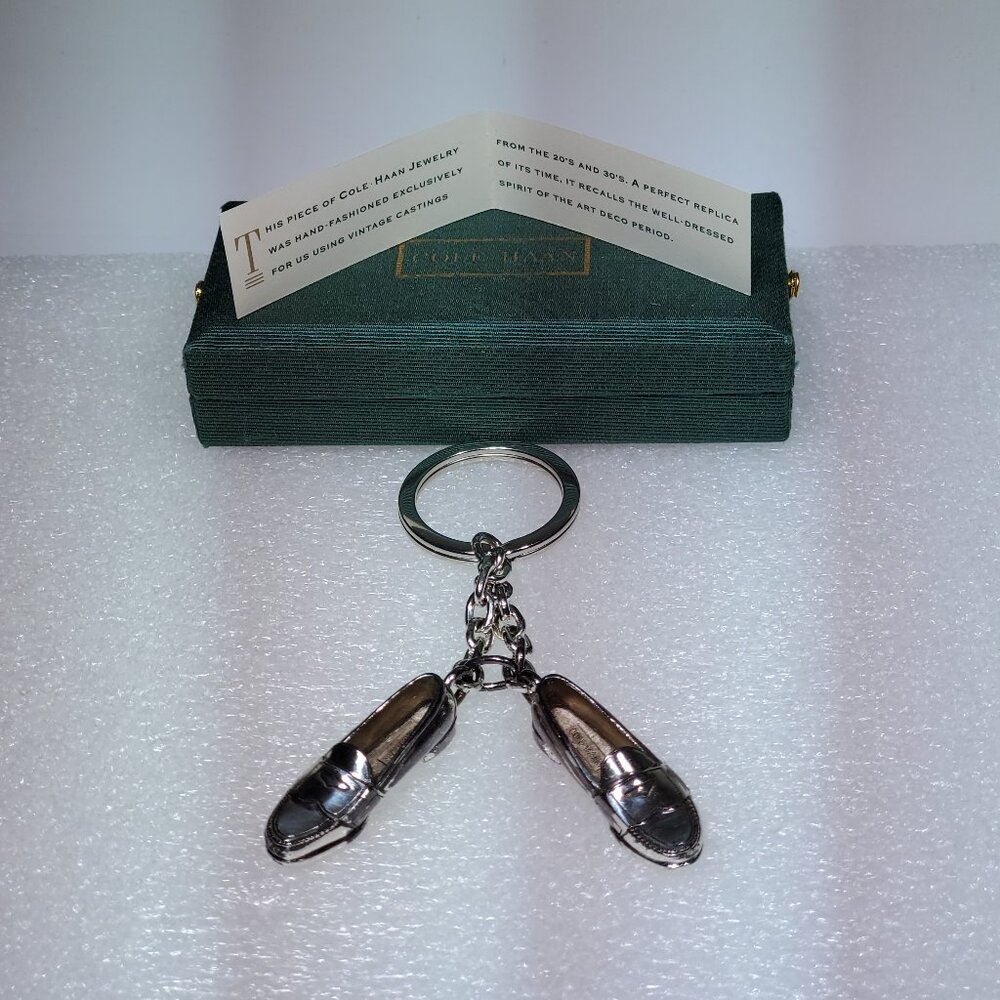 VINTAGE COLE HAAN KEY RING, FROM VINTAGE CASTINGS FROM THE 1920'S AND 1930'S